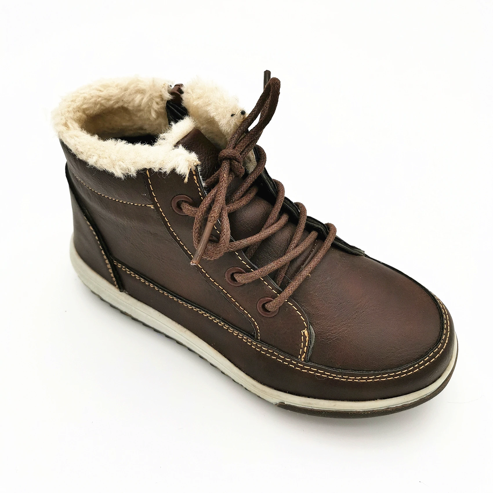 Autumn And Winter Men Winter Boots 2020 Causal Sneakers Plush Lining Oem Design