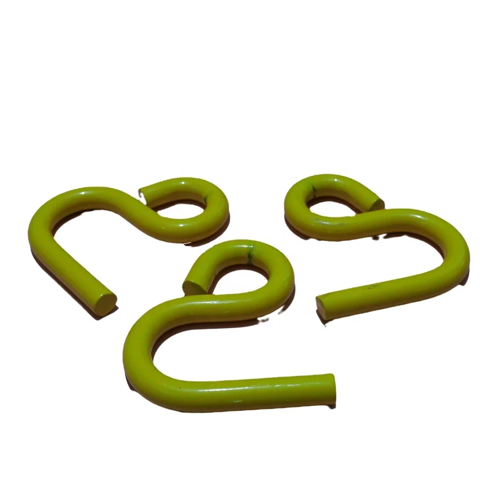 
OEM Manufacturers Silver Galvanized Hanging S Shape Stainless Steel Metal Wire S Hook 