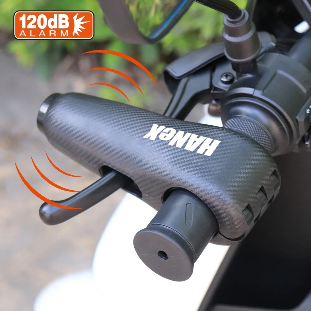 Chinese Factory Hot Selling Bike Grip Lock Long Battery Life Lock On Motorcycle Grips Motorcycle Grip Lock