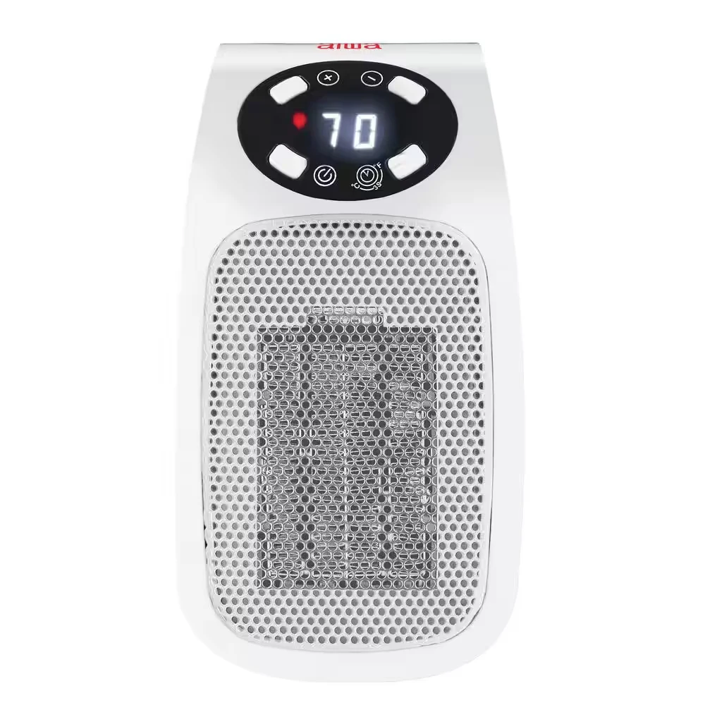 best selling 400W ETL certificate mini handy wall-outlet electric space plug in ceramic heater