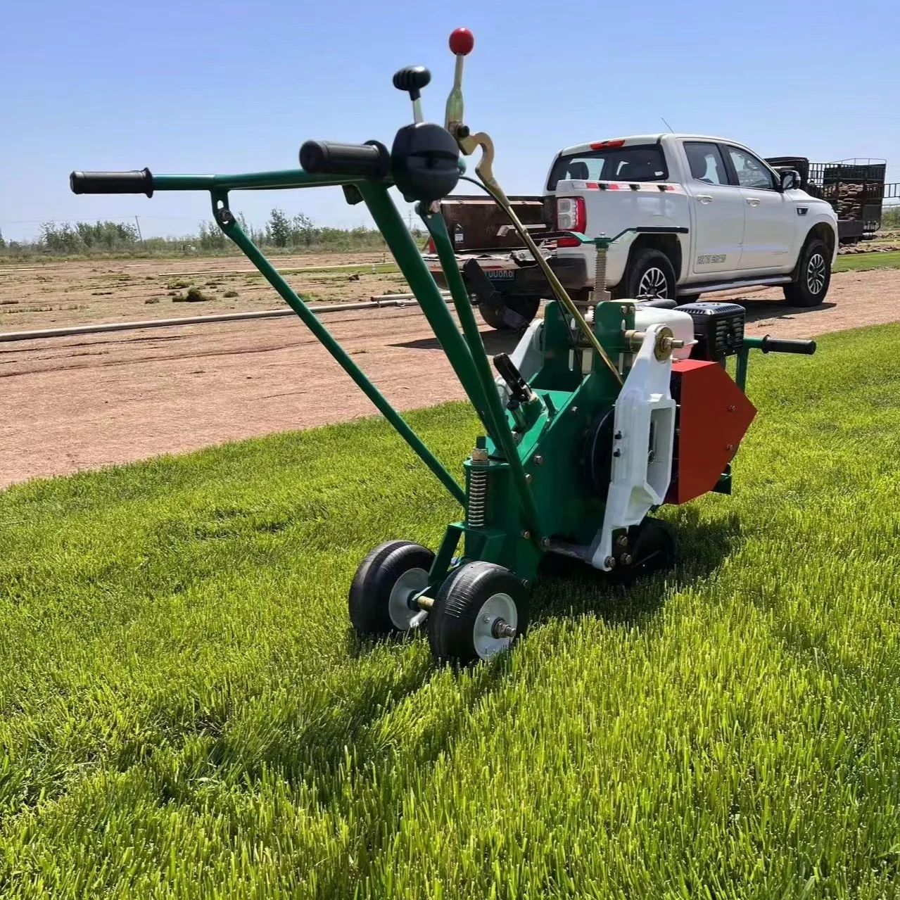 Turf Doctor 9HP Self Propelled Reel Mower Golf Lawn Grass Cutting Machine Sod Cutter For Garden