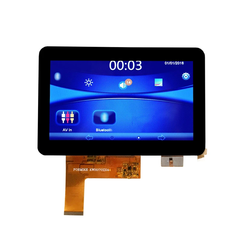 TFT 800x480 ЖК-дисплей 7 дюймов 40pin емкостный сенсорный дисплей ЖК-модуль