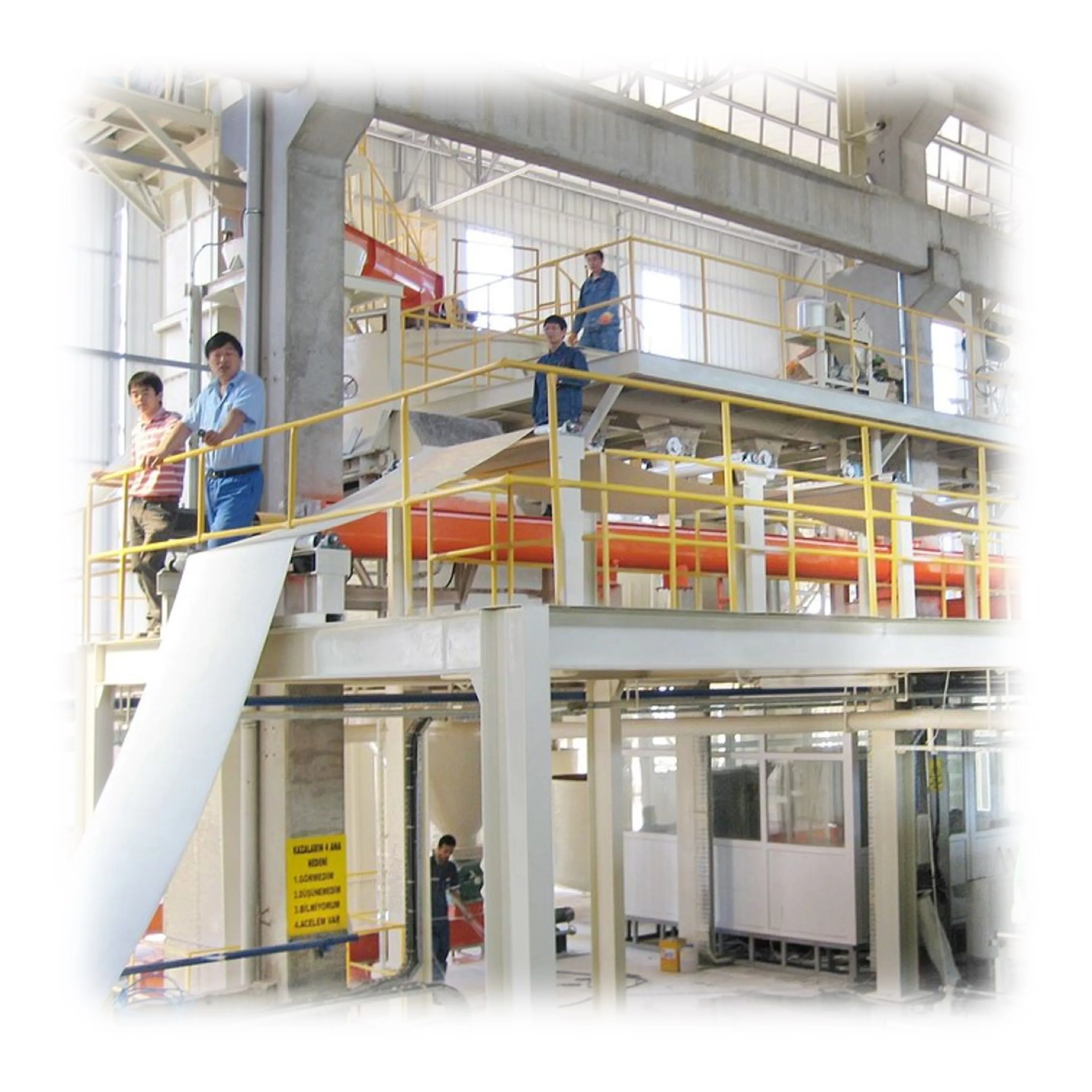 Фабрика Китая гипсовая потолочная доска ламинирование производственной линии делая машину