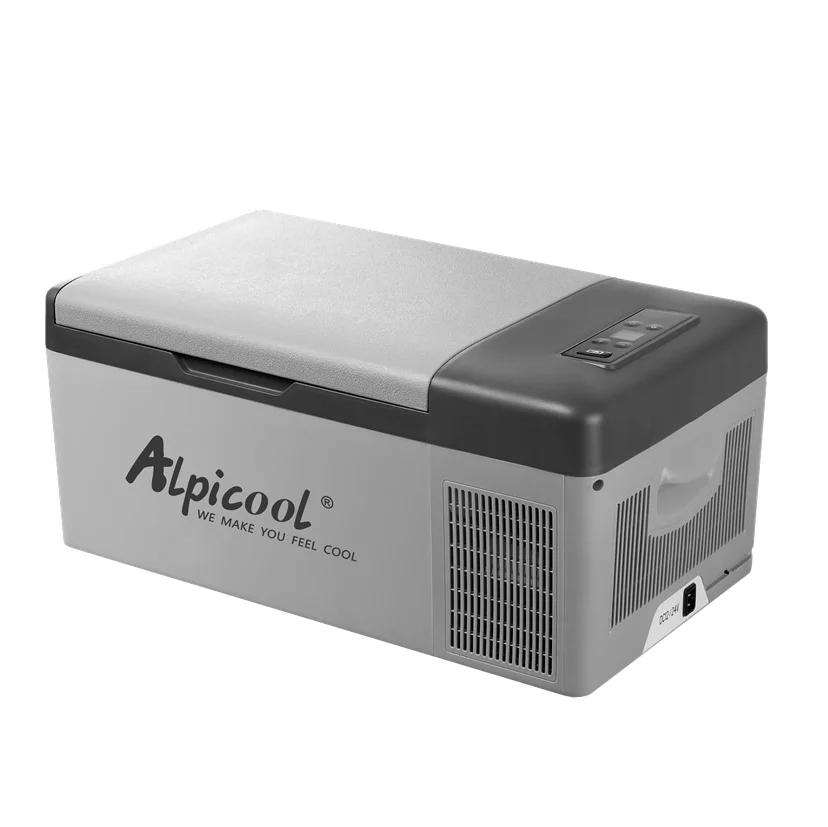 C15 Alpicool 15L mini fridge portable mini car fridge freezer small electric cooler box small fridge truck refrigerator