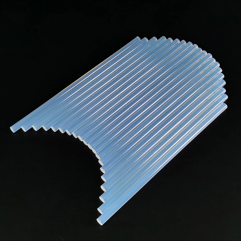 Hot Melt Glue Stick Transparent Is Suitable for Bonding Resin Silicone Gun Plastic Silicon Glue for Glass Leather Fiber Stick