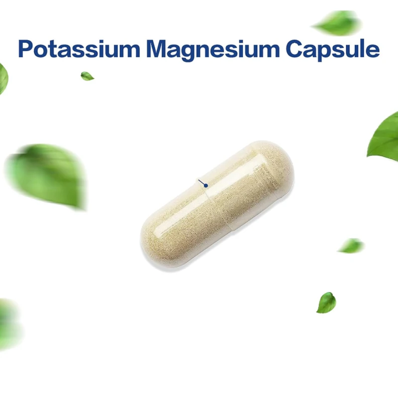 Vegan Potassium Magnesium Zinc Capsules Improve Sleep Quality Support Immune System Potassium Magnesium Zinc Capsules