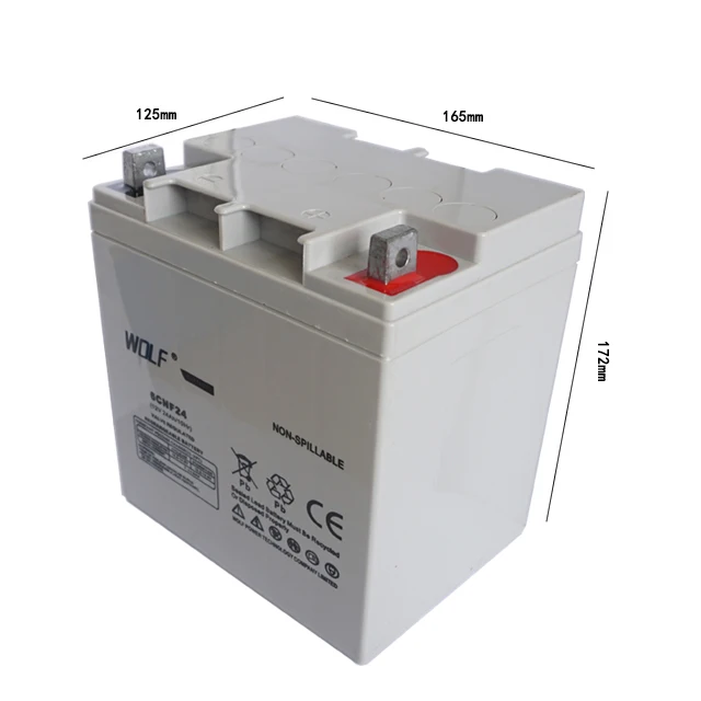 Manufacturer 12v 24V 36V 48V 60V 24ah battery Lead Acid UPS AGM GEL VRLA Storage Battery