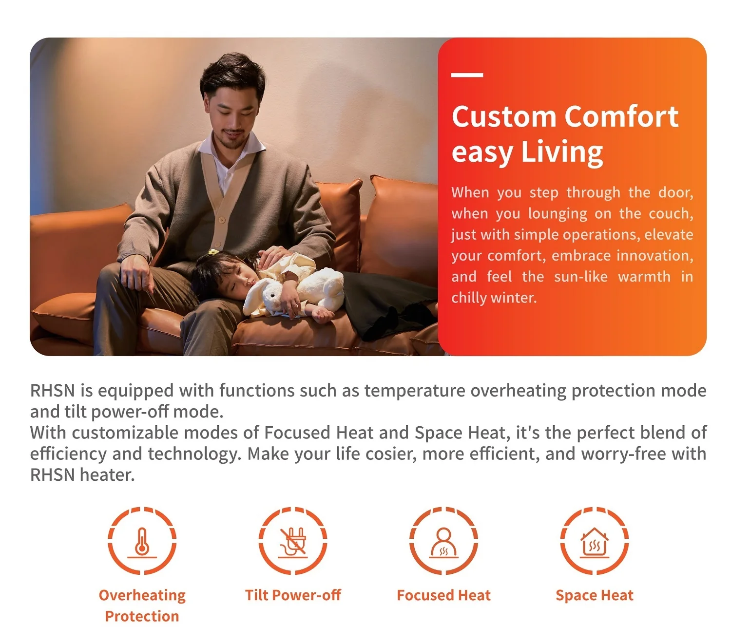 Modern Design Banishe the Chill Super Quiet Thin Film Radiant Heating Far infrared 500W Panel electric heater VS Graphene Heater