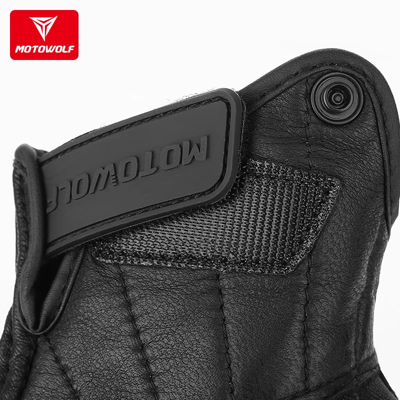 motowolf Motorcycle racing gloves bicycle riding anti-fall breathable anti-wear sheepskin gloves
