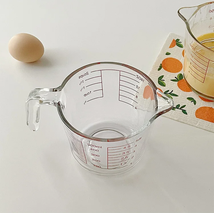 High Quality Unbreakable Round Glass Measuring Cup For Liquid Measure With Handle From China  Cheap Sale
