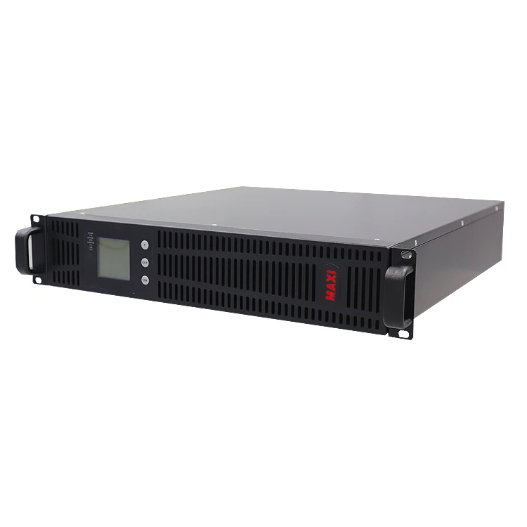 Rack mountable online ups 1KVA true double conversion uninterrupted power supply system
