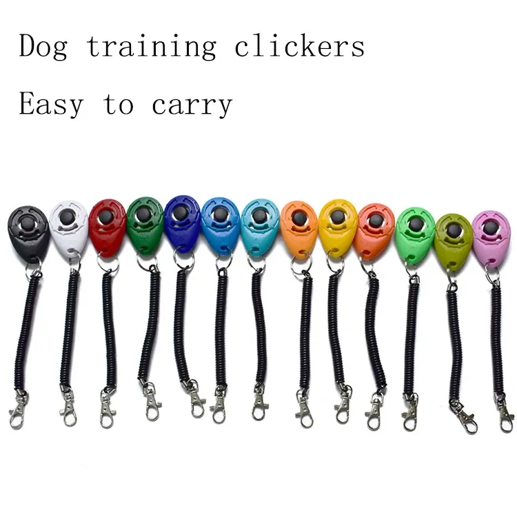 Hot Selling Pet Trainer Clicker Dog Training Clicker Logo Custom I-Click Dog Training Clicker for Dog