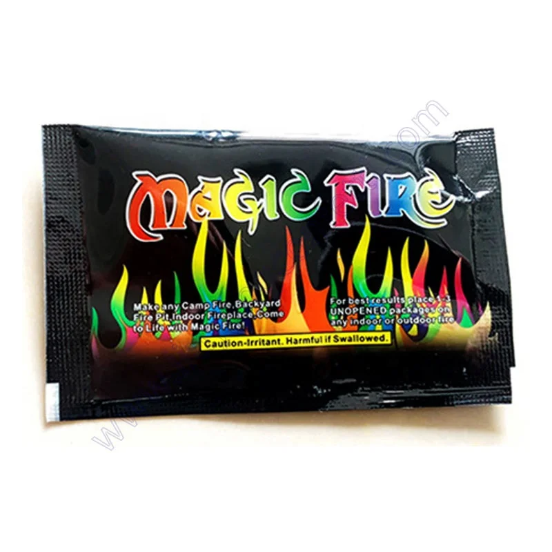 Twice The Color Rainbow Magical Creates Vibrant Colorful Wood Burning Fires Colored Mystical Flames Magic Fire Powder
