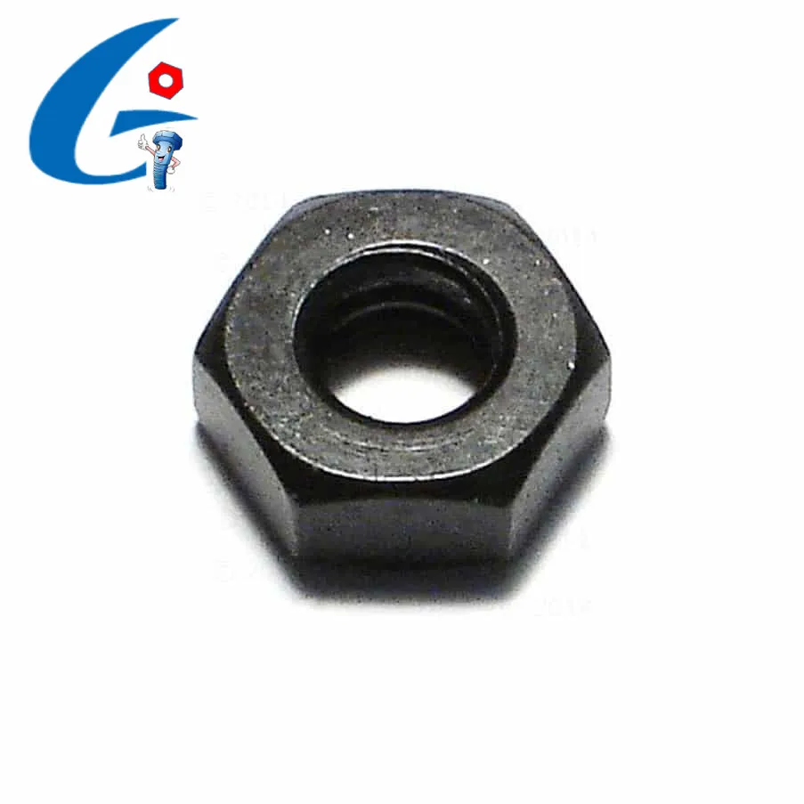 
Steel Black Oxide Finish Hex Head Nuts M6-M80 