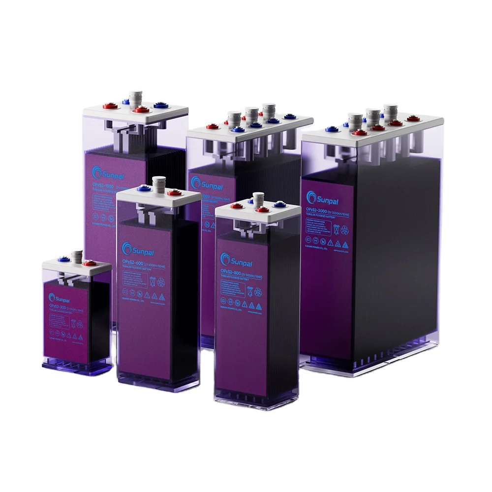 Lead Acid Batteries 2 Volt 2000Ah  800Ah 1000Ah 1500Ah OPzS Flooded Tubular GEL Battery