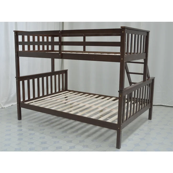 
NO.KA532-B Popular Solid Wood Triple Bunk Bed Children bed 