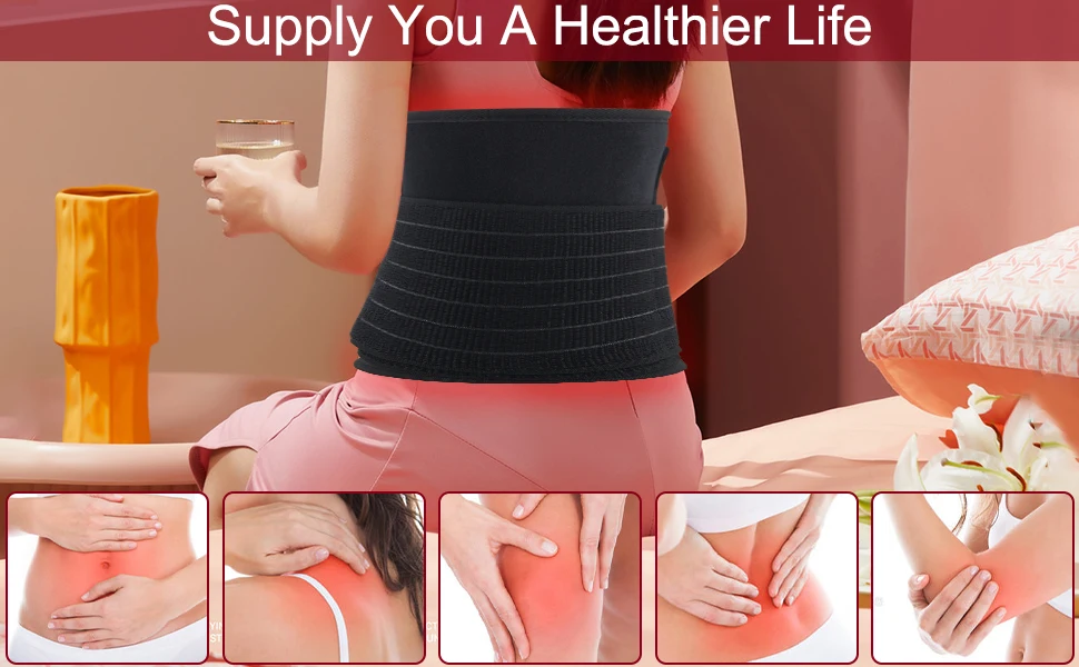 OEM/ODM Near Infrared Light Therapy Devices LED Red Light Therapy belt 660nm 850nm Red Light Therapy Pad