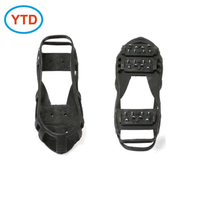 SpikeSnow Winter Grips 24 Teeth Anti-Slip Ice Spike with Durable  Rubber Insole Unisex Free Toe Style