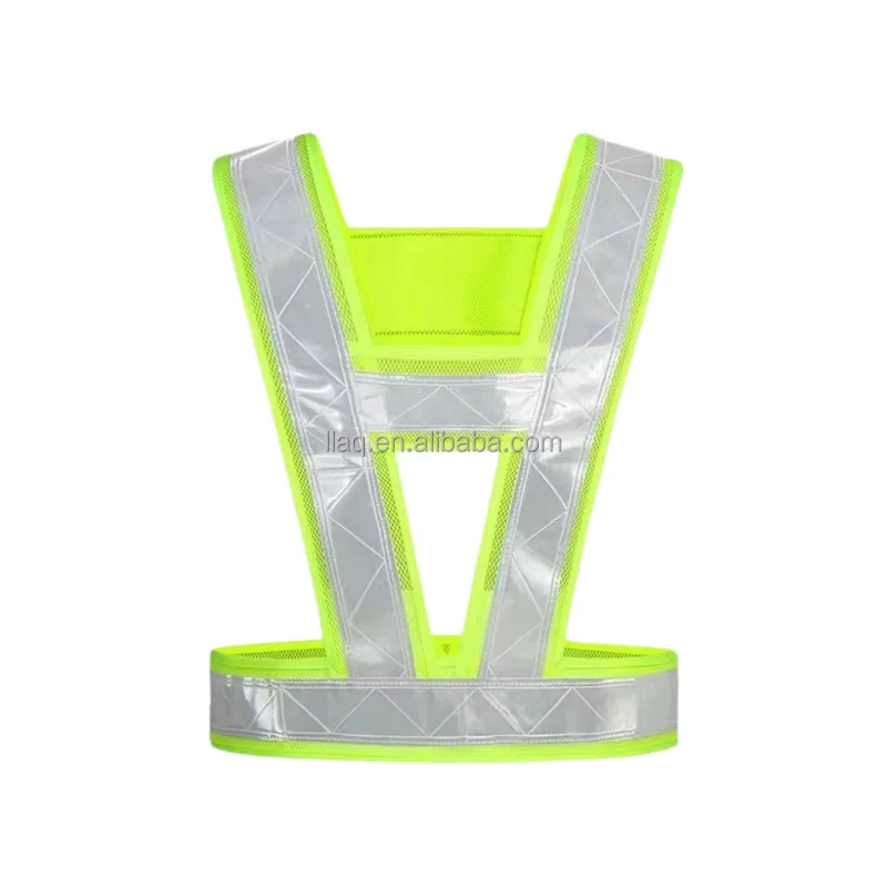 Xinliangli china factories  orange green  reflective vest wholesale work vest construction safety vest strap