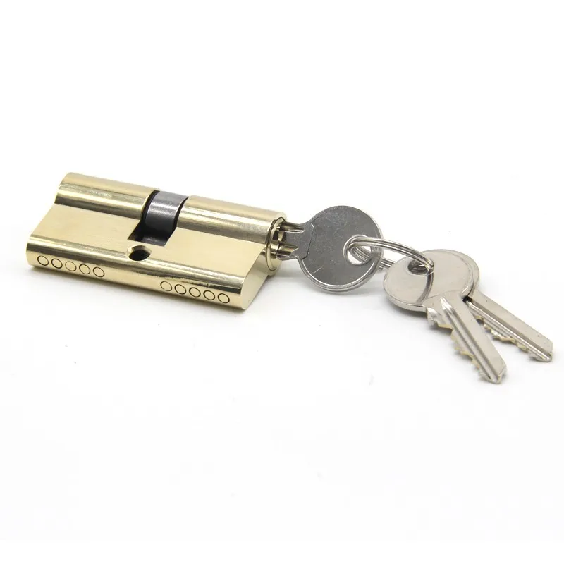 Mortise Euro Profile Standard brass copper core Door Lock Cylinder