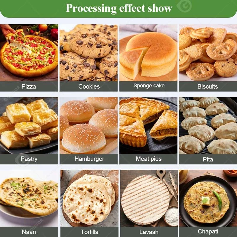 Industrial Electrical Pizza Bread Mini Biscuit Tunnel Steam Baking Oven Meat Pies for Pvc Barmat