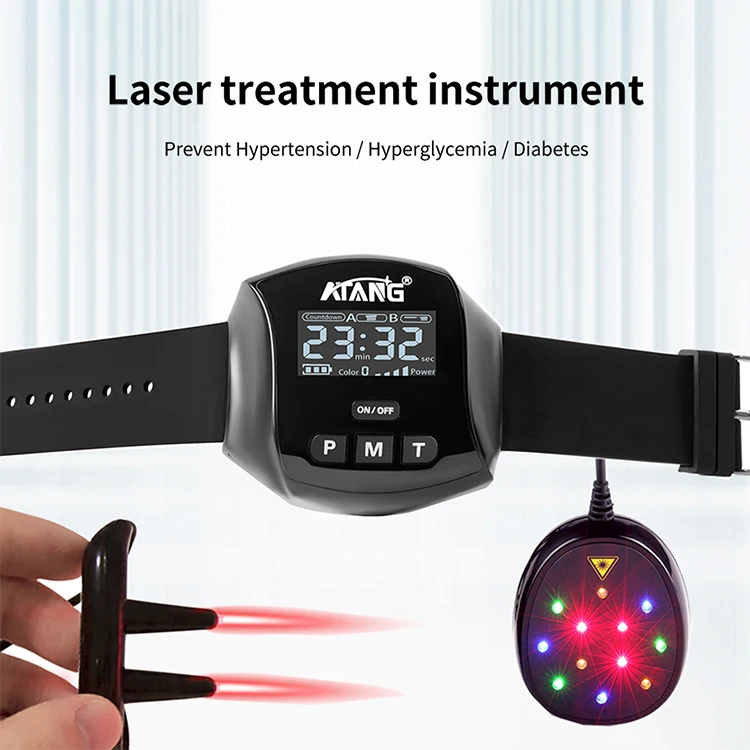 ATANG Safe laser medical physiotherapy equipment for tinnitus hearing loss ear diseases relieve  headache  device