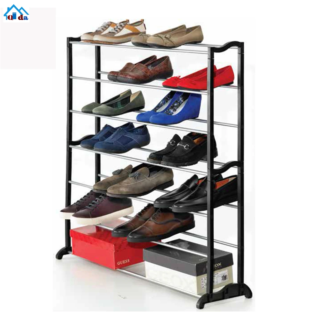 Fashion Shoes Shelf Commercial Metal Wire Shoe Rack