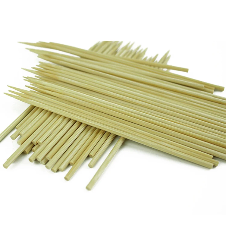 
Wholesale Bamboo Bbq Disposable Biodegradable Skewers Food Picks 