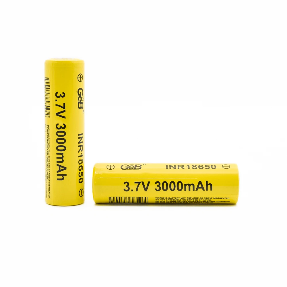 Chinese Exported  3.7V 2600mAh Lithium ion Rechargeable Battery Cylindrical 18650 Batteries Cell