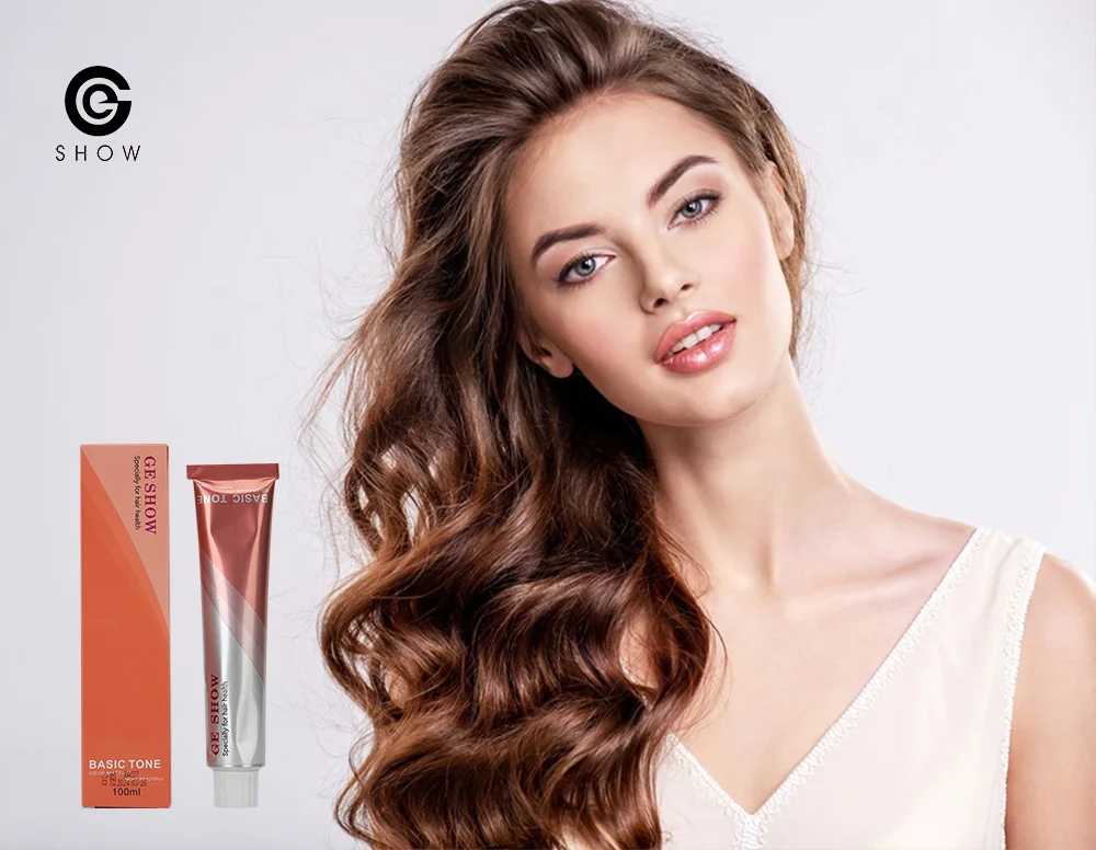 Popular colors ammonia free permanent hair dye color cream private label hair color dye