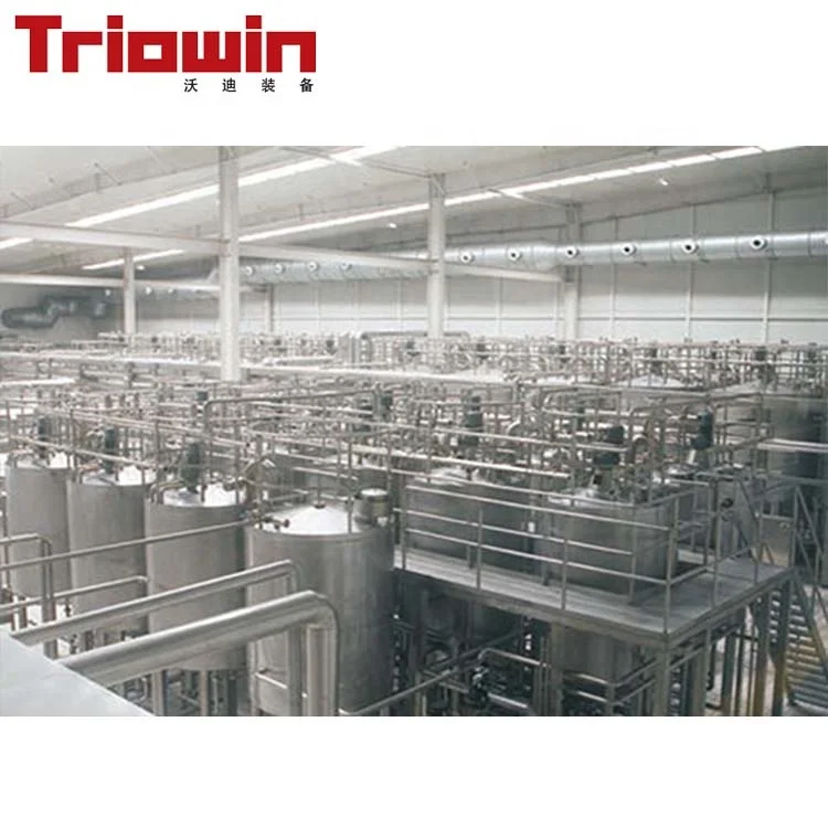 
Industrial automatic cheese mozzarella and butter vat production equipment making processing line 