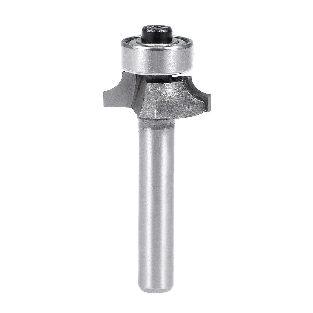 Router Bit 1/4 Shank 1/4 inch Cutting Dia. Round Over Corner 2 Flutes Carbon Steel for Woodworking Milling Cutter Tool