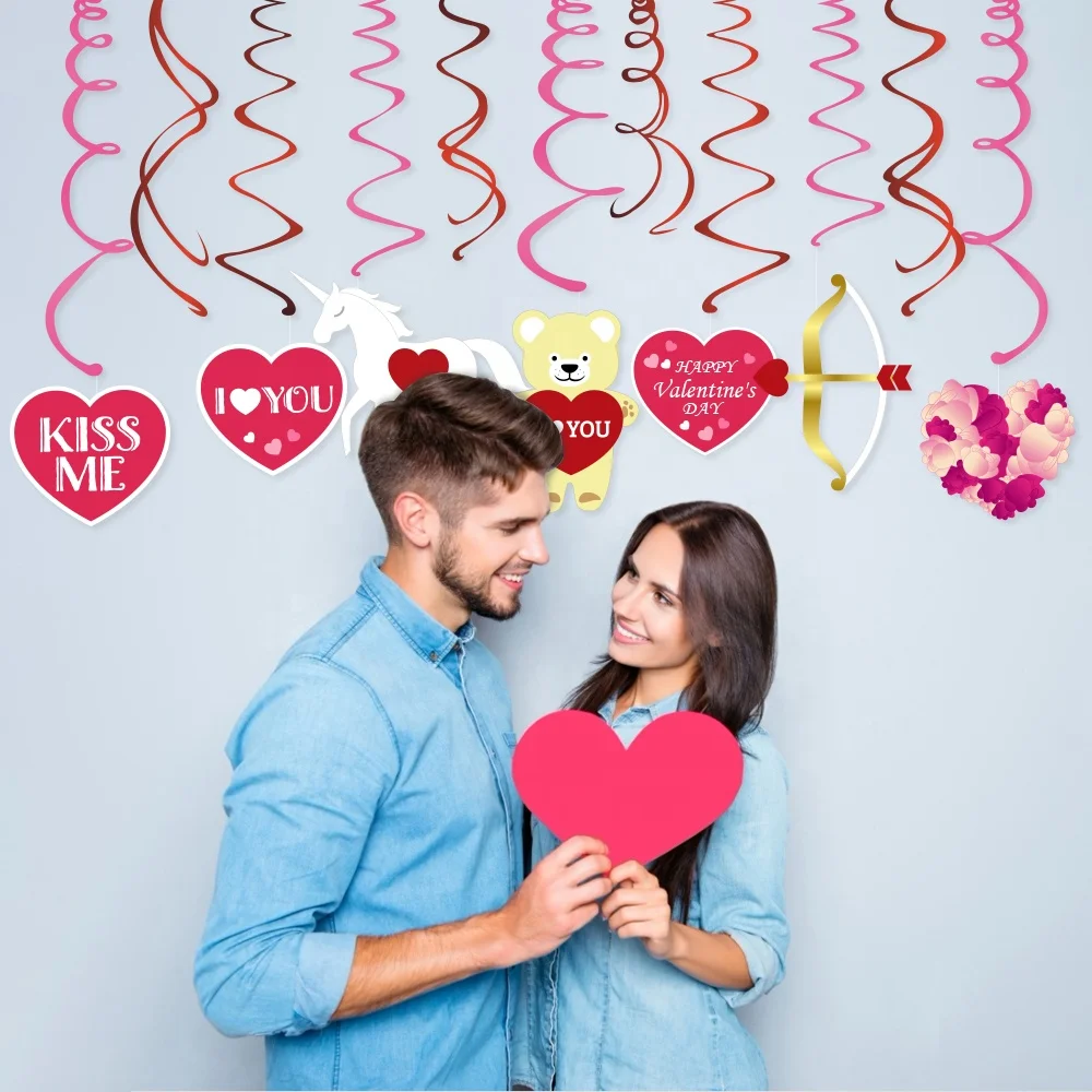 BA180 День Святого Валентина Вечеринка надпись баннер любовь тема пары