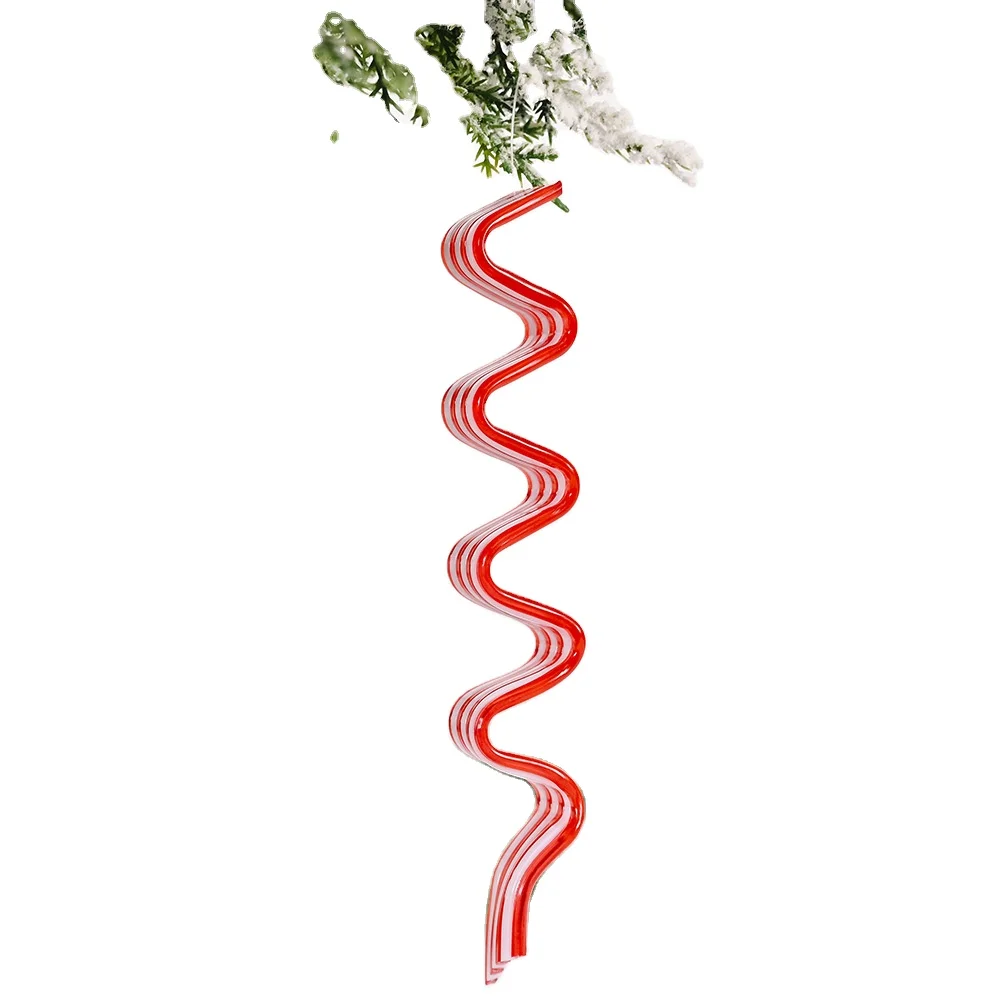 New Creative Christmas Decorations Candy Pendants Plastic Lollipop Hanging Pieces Simulation Candy