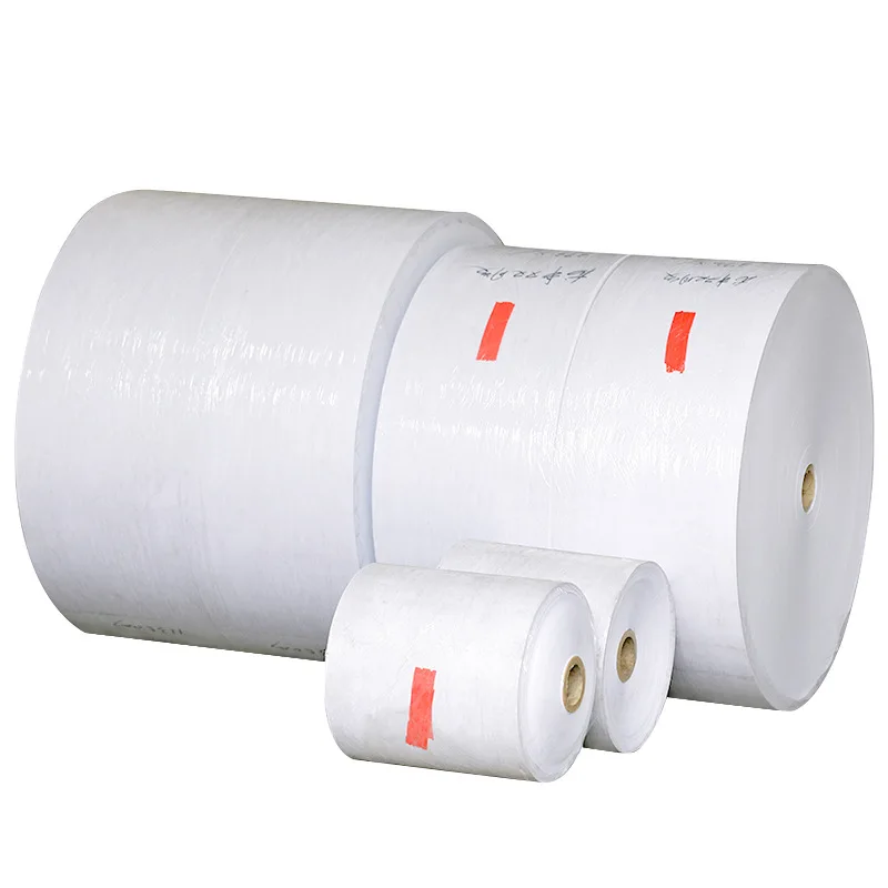 Top Coated Self Adhesive Thermal Label Bopp Pvc Label Materials Jumbo Rolls