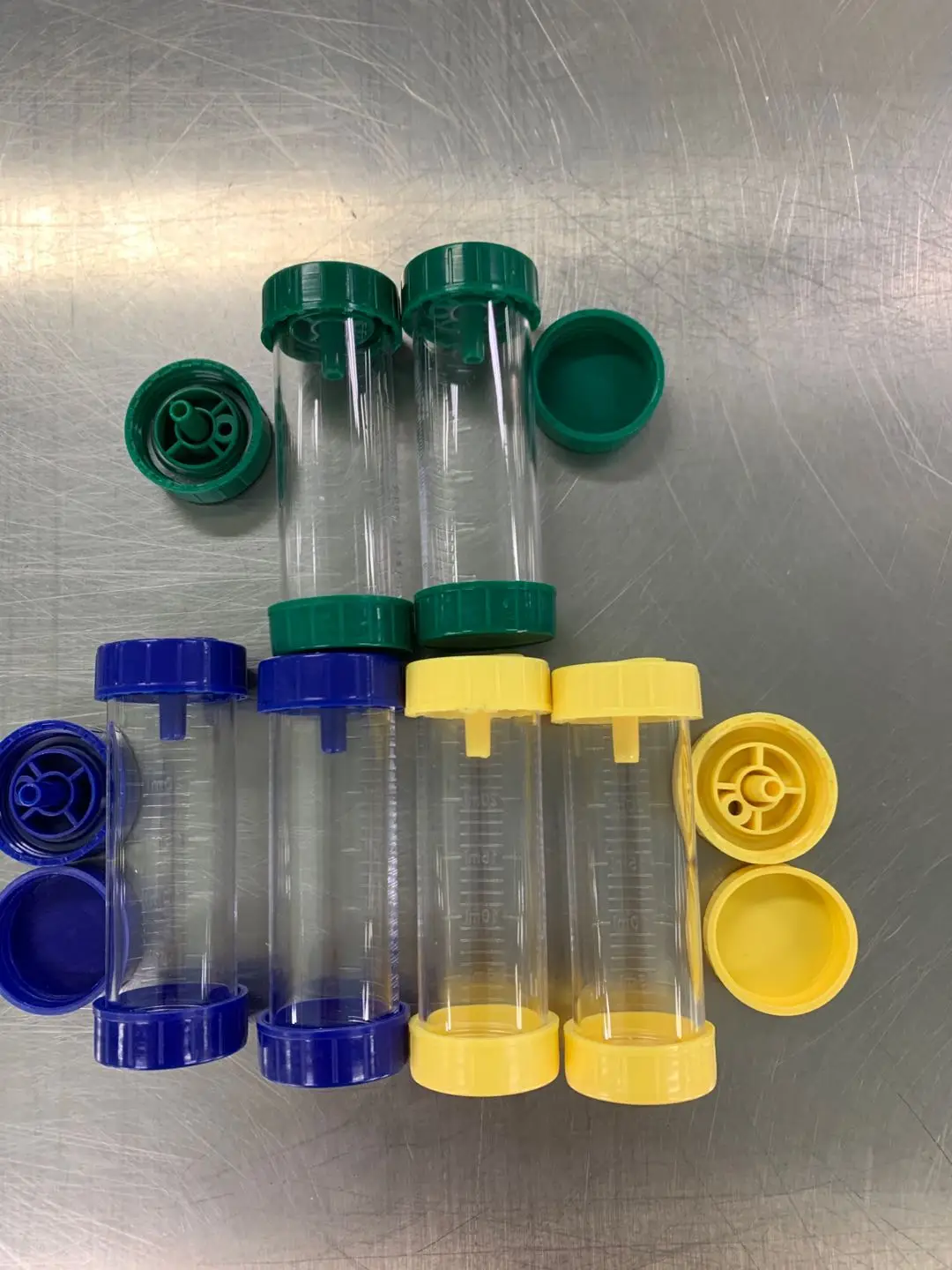 China Medical sterile suction catheter mucus extractor with 25ml 80ml volume