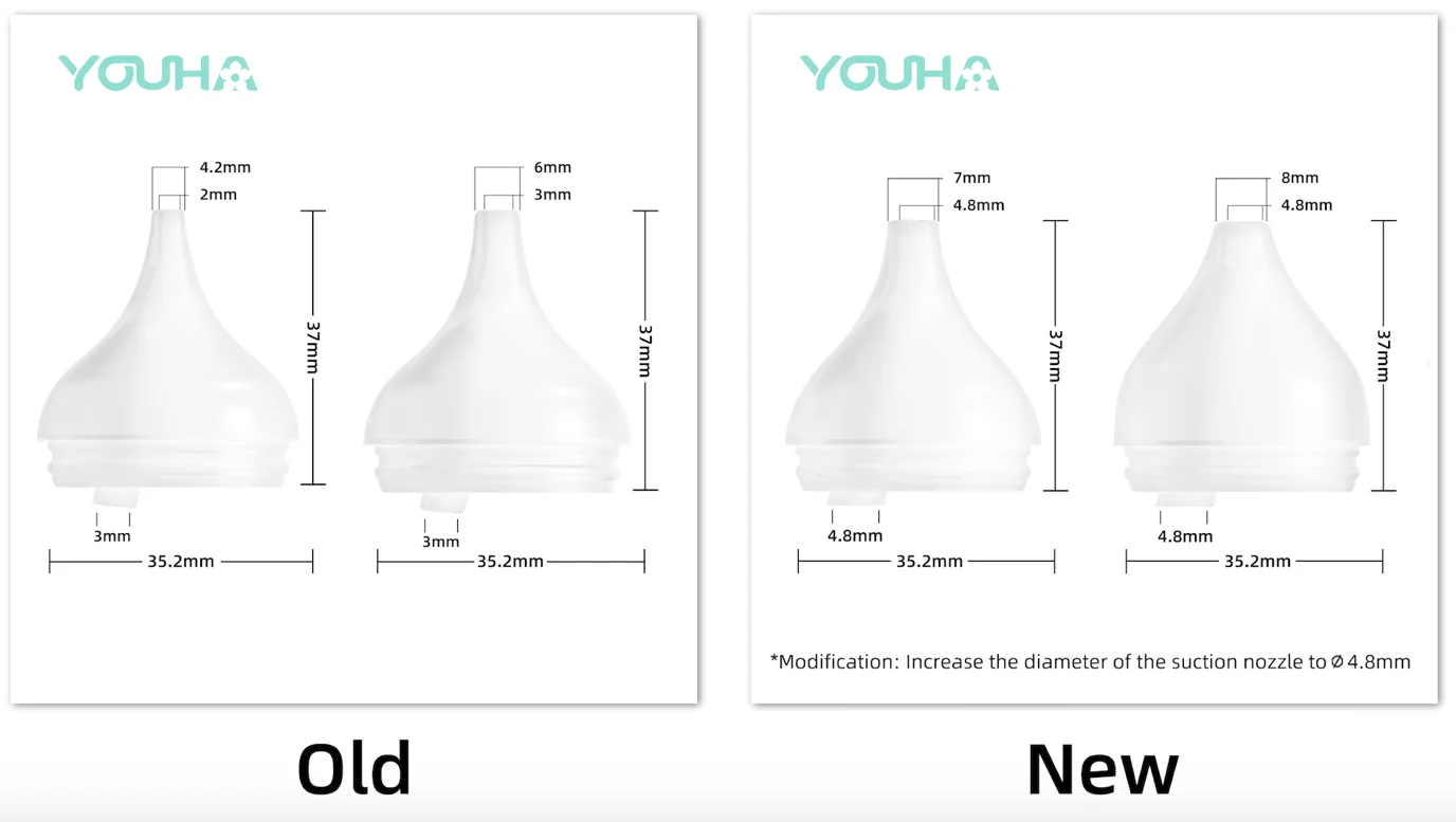 YOUHA USB Rechargeable Baby Nose Cleaner Electric Nasal Aspirator For Baby Health Care
