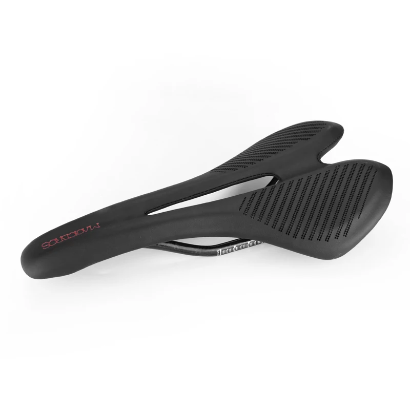 Carbon Saddle Factory Direct Sales High Quality MTB Road Bicycle Saddle Carbon 3K Carbon Fiber Bike Saddle with Leather