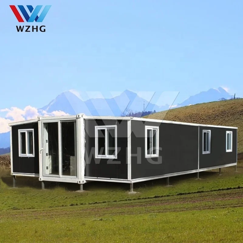 Short Construction Period  Prefab  Assemblings Fast Build Prefab Sandwich Panel House Manufacturer