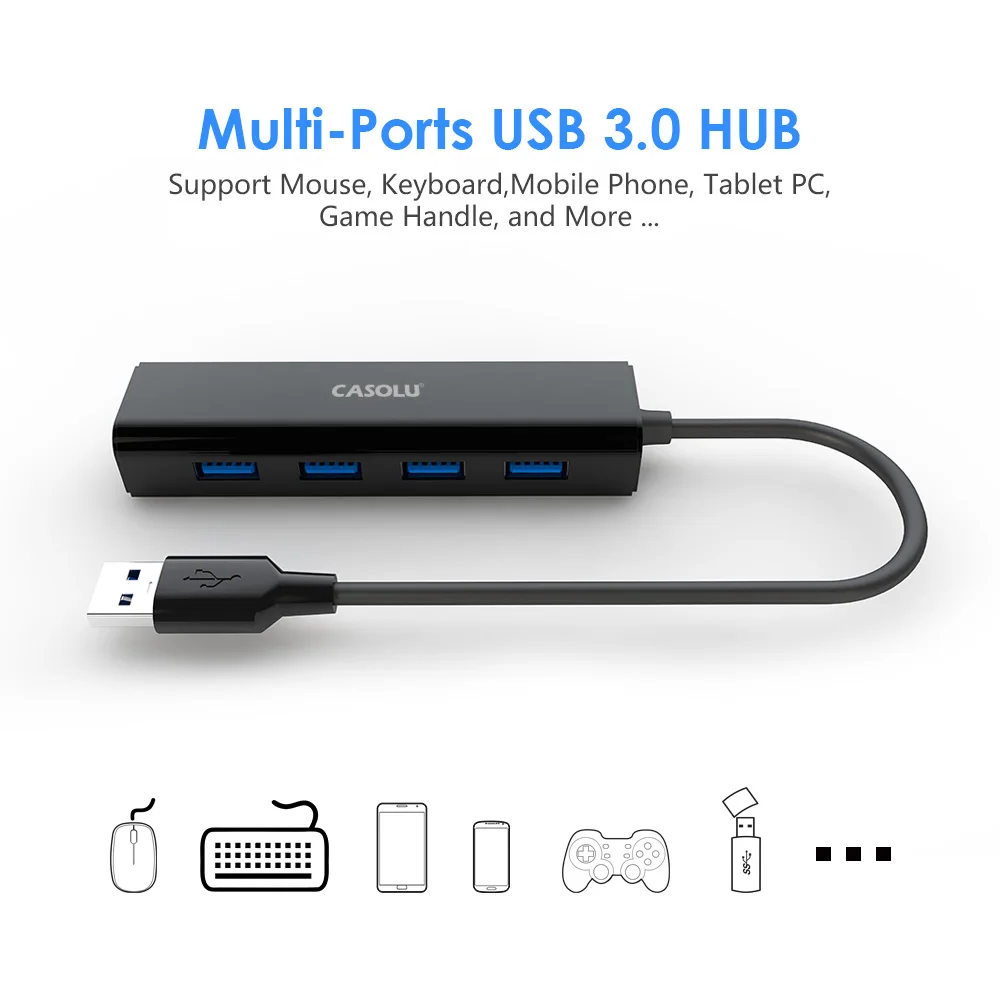 
Cheap price high quality usb c hub 4 ports for macbook pro and laptop 4 ports usb 3.0 hub 