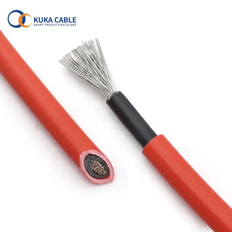 High Quality TUV Approved H1z2z2-k Single Xlpe Insulated 35mm2 Cable Solar Panel Cable For PV Project Single