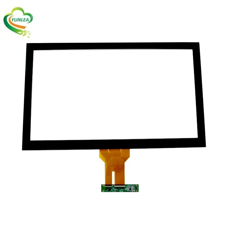 Glass Glass Structure 27 inch Multi Touch Capacitive Interactive Touch Screen Overlays