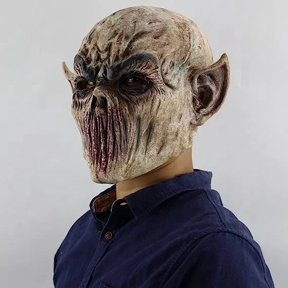 Halloween Scary Mask Terror Ghost Devil Mask Latex Biochemical Heads Alien Zombie Masquerade Party Mask