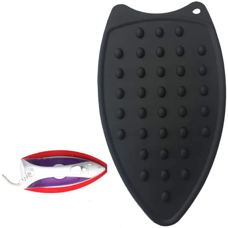 Wholesale Heat Mat Almohadilla de hierro Household Silicone Iron Rest Board Pad Heat Resistant Silicone Trivet Mat