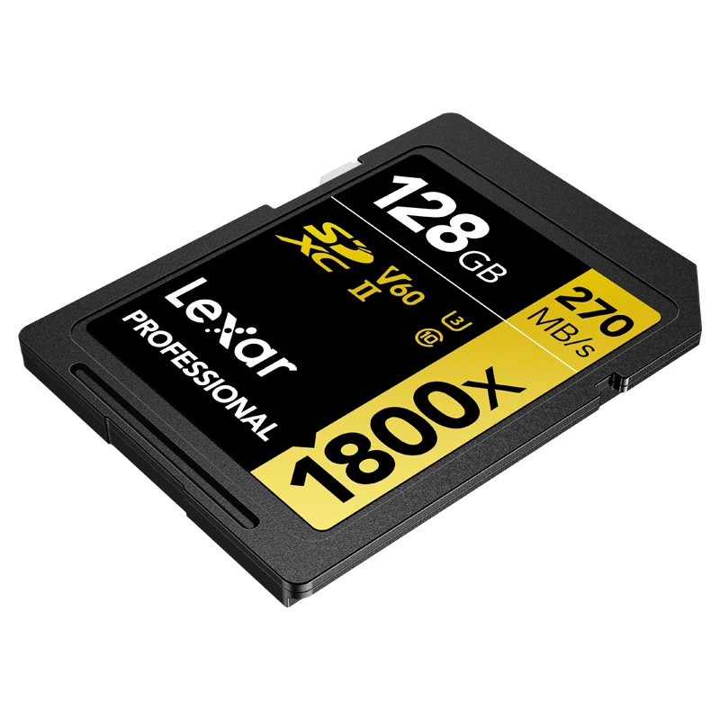 Original Lexar 1800X Memory mini SD memory Card lexar 64GB 128GB 256GB SD Card Up to 270MB/s C10 U3 U1 TF card for Mobile Phone