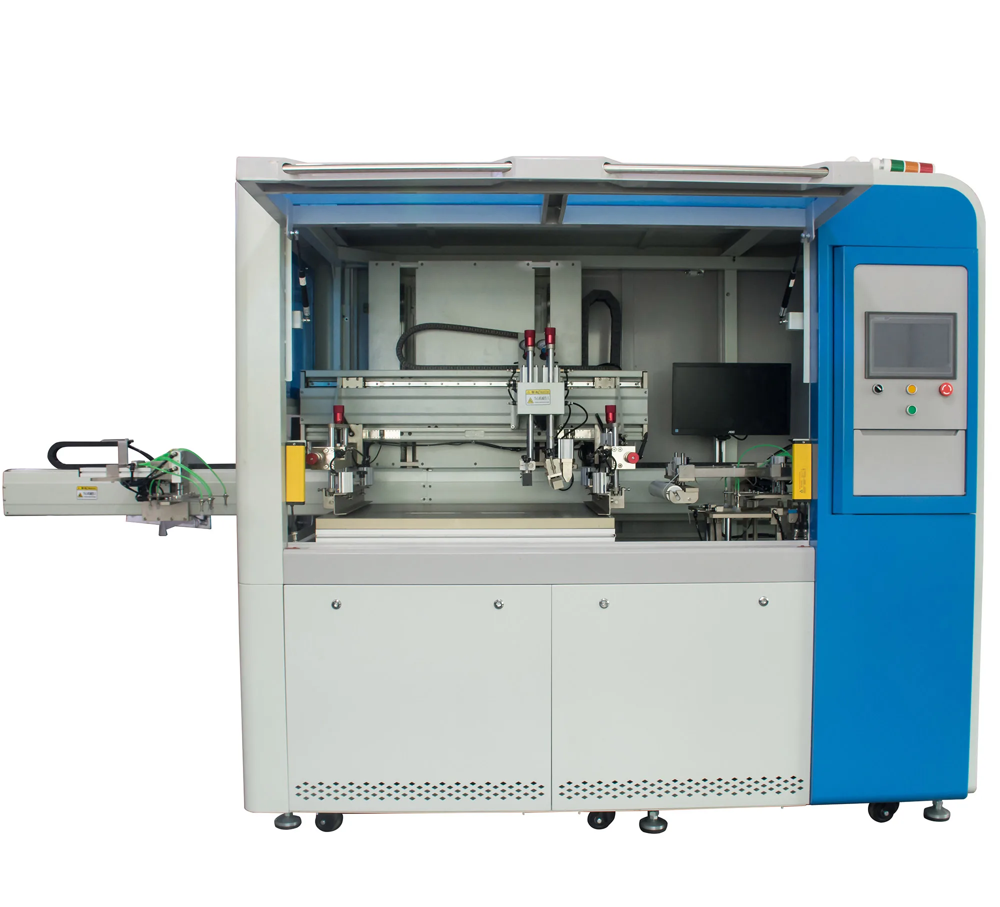 Acrylic Board Automatic CCD Alignment Screen Printing Machine Printing Conductive Film Machinery