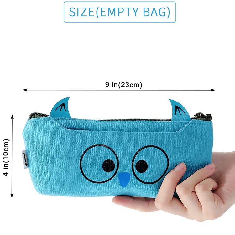 2021 new design cheaper canvas pencil case
