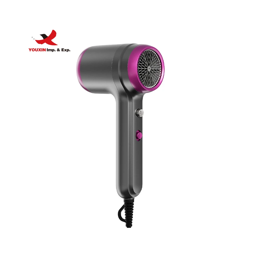 Best Quality Hair Dryer with Diffuser 200 Million Ionic Blow Dryer 1800W Portable Hairdryer Fast Drying for Woman