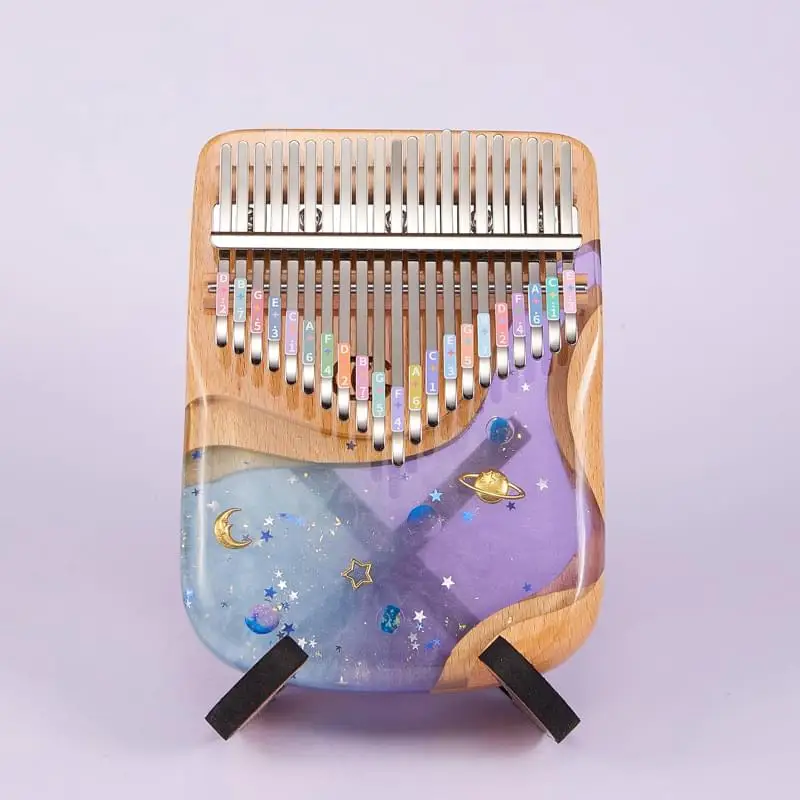 Kalimba 17 электроника с чехлом для переноски пианино с большим пальцем музыкальный инструмент