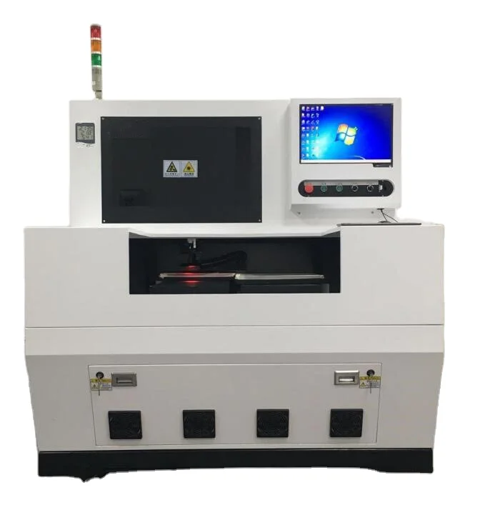 Новый Ультрафиолетовый лазерный резак V-cbraziler режущий PCB оборудование волоконный лазер Ipg 1500 Вт 680*680 мм площадь резки +- 1um